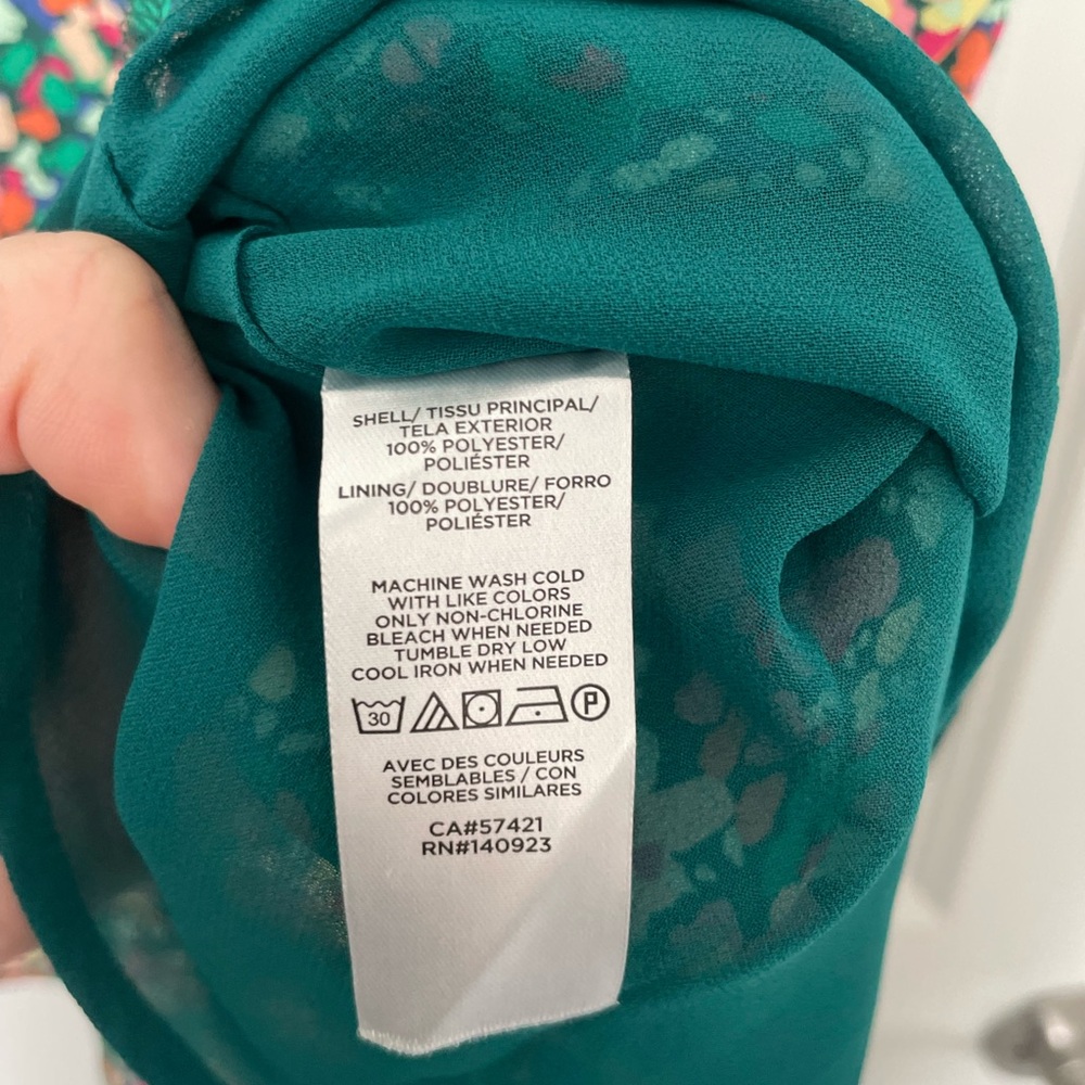 LOFT Floral Double V Cami - Picture 5 of 5